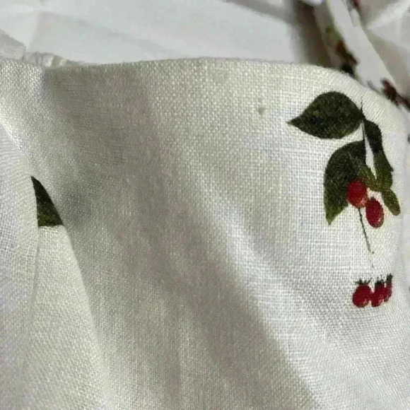 Cara Cara Fairytale Mushroom Border Ivory Bluehill Midi Dress Size 6 - Picture 9 of 15